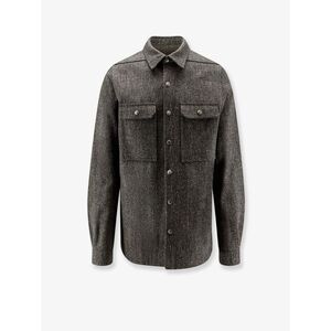Rick Owens Men Wool Shirt